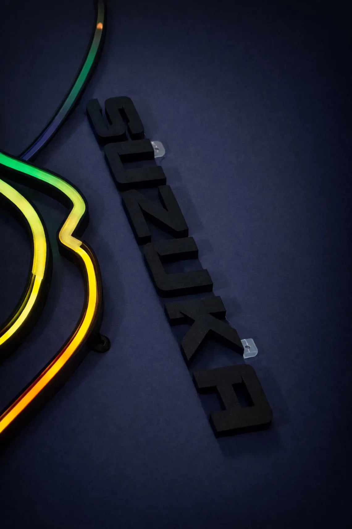 Néon LED Circuit de Suzuka – Décoration Murale Motorsport – Cadeau F1 & Sim Racing