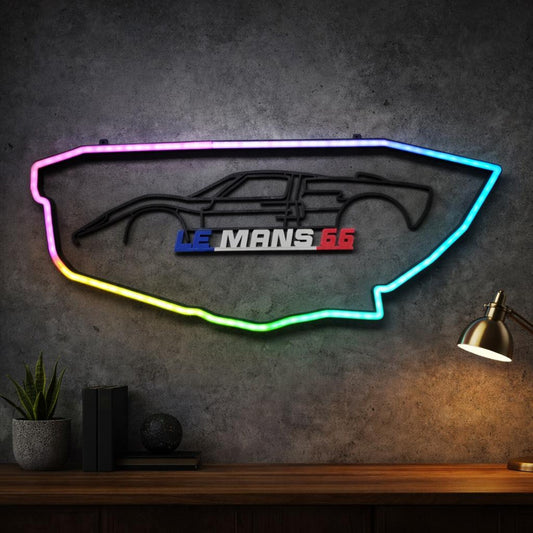 Circuit des 24H du Mans lumineux LED