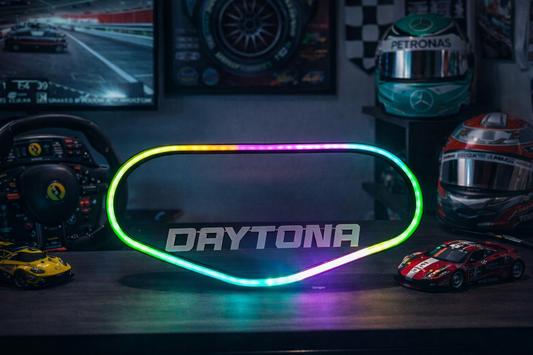 Daytona - néon led mural
