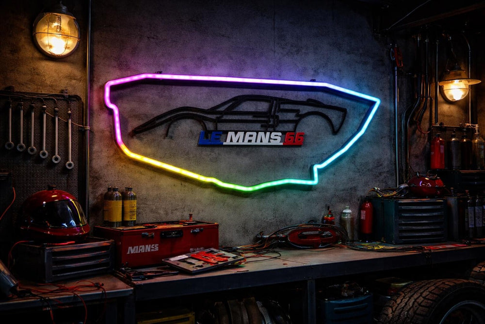 Circuit des 24H du Mans lumineux LED